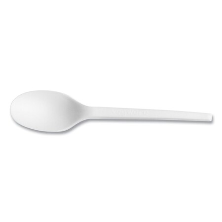 Vegware White CPLA Cutlery, Spoon, 1000PK VW-SP6.5